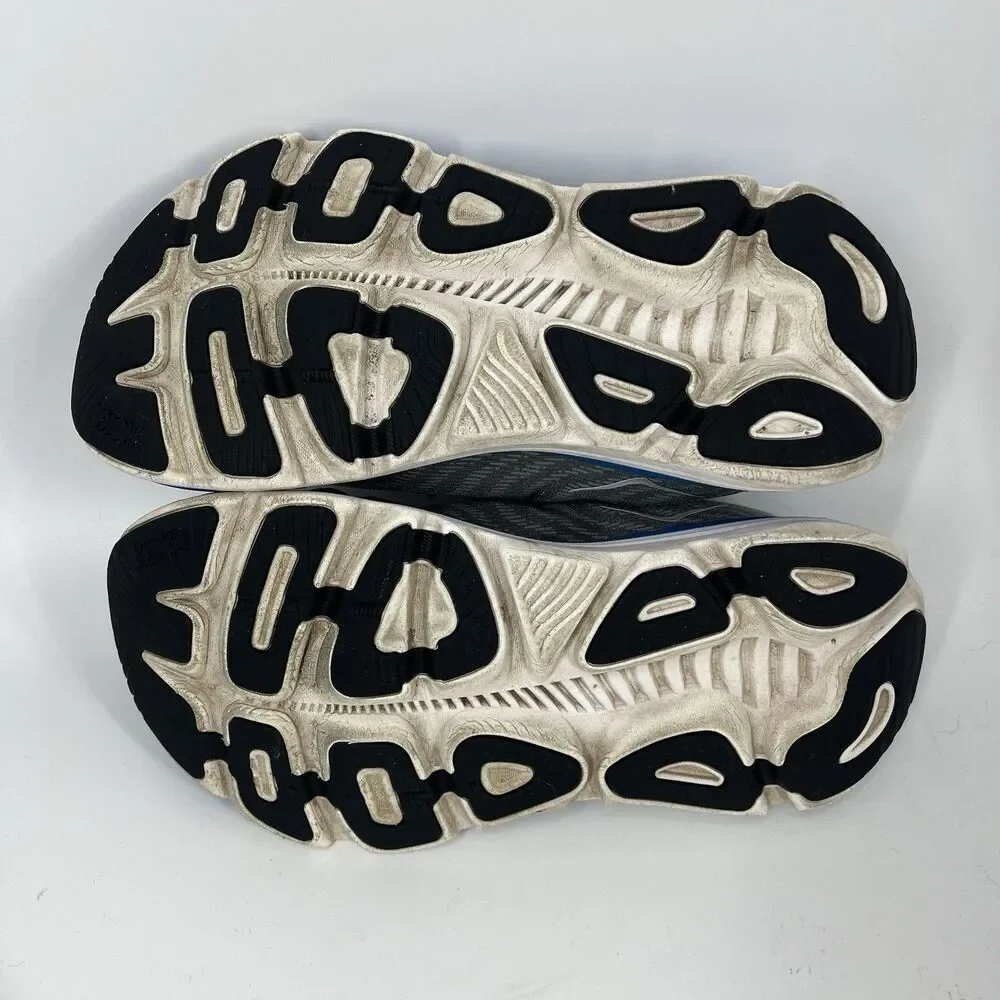 Hoka One One Gaviota 5 Shoes Size 9.5D Mens Gray Blue Road Running Comfort Gym